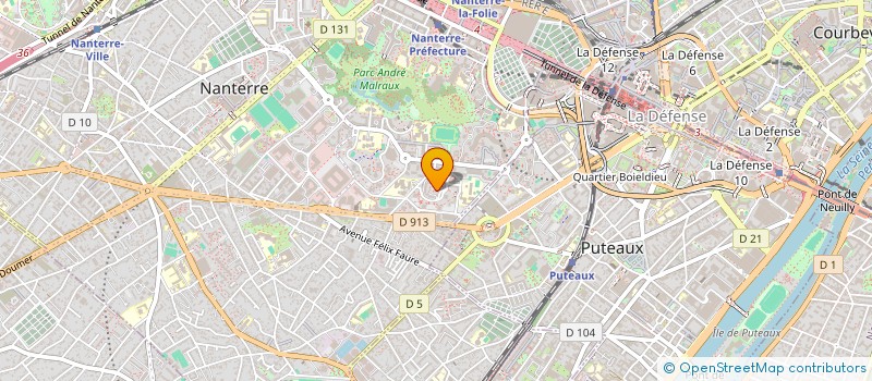 localisation de l'entreprise 897 902 375   NANTERRE