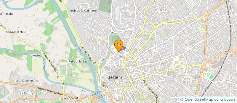 localisation de l'entreprise 897 904 892   BEZIERS