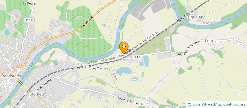 localisation de l'entreprise 897 917 985   LOUPIAC