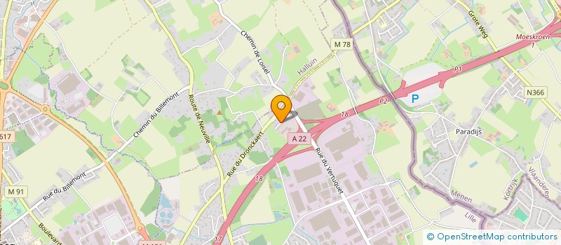localisation de l'entreprise 897 919 197 à MONCHECOURT