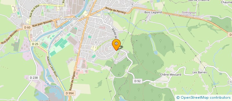 localisation de l'entreprise 897 924 908   GUEUGNON