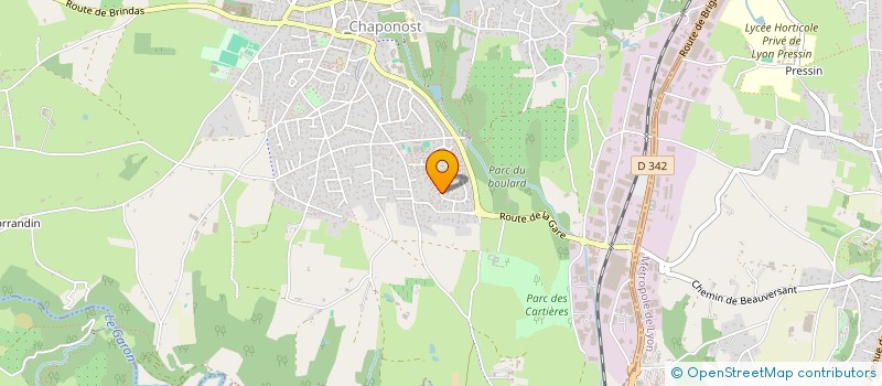 localisation de l'entreprise 897 928 370   CHAPONOST