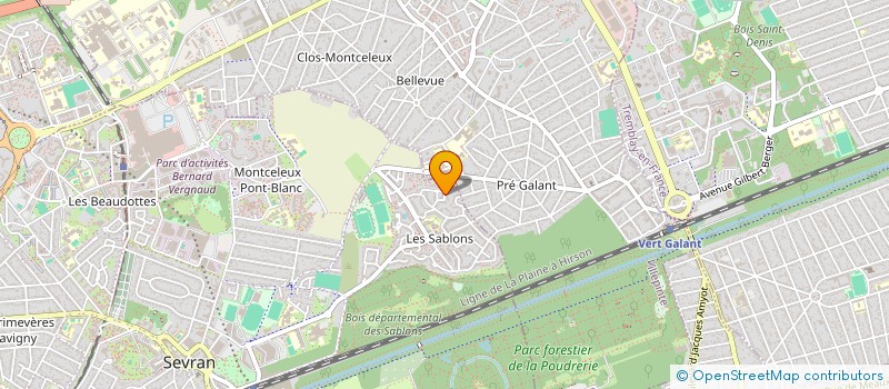 localisation de l'entreprise 897 933 693  à SEVRAN