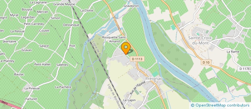 localisation de l'entreprise 897 945 499   PREIGNAC