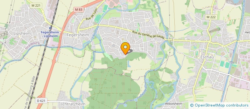 localisation de l'entreprise 897 948 105 à FEGERSHEIM