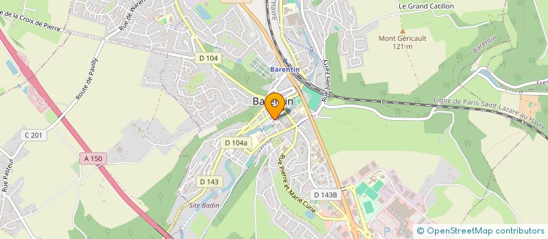 localisation de l'entreprise 897 948 956   BARENTIN