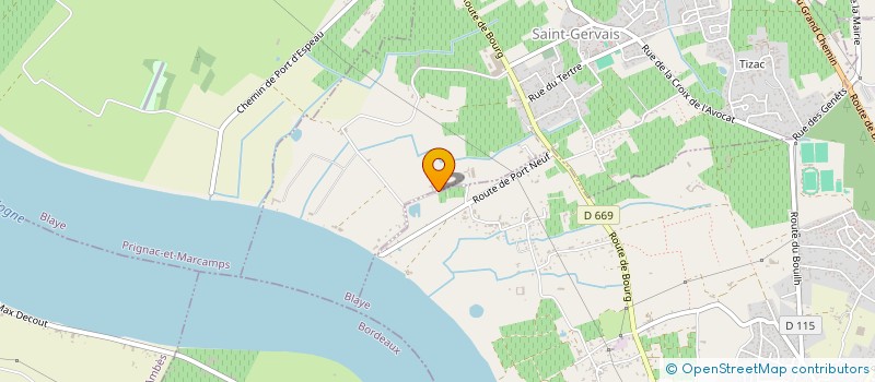 localisation de l'entreprise 897 964 847   SAINT-GERVAIS