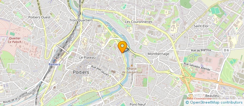 localisation de l'entreprise 897 965 513   COUSSAC-BONNEVAL