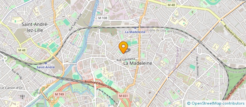 localisation de l'entreprise 897 965 992 à LA MADELEINE