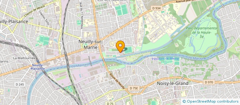 localisation de l'entreprise 897 966 669 à GAGNY