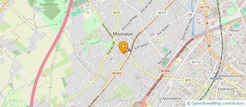 localisation de l'entreprise 897 984 621 à LE BLANC