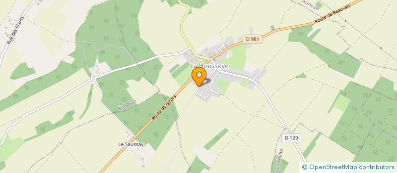 localisation de l'entreprise 897 989 299   LA HOUSSOYE