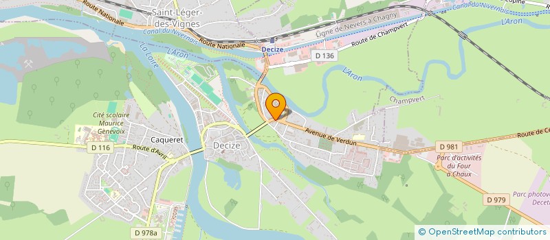 localisation de l'entreprise 897 989 521   DECIZE