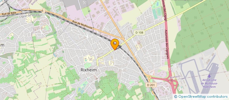 localisation de l'entreprise 898 005 491   RIXHEIM