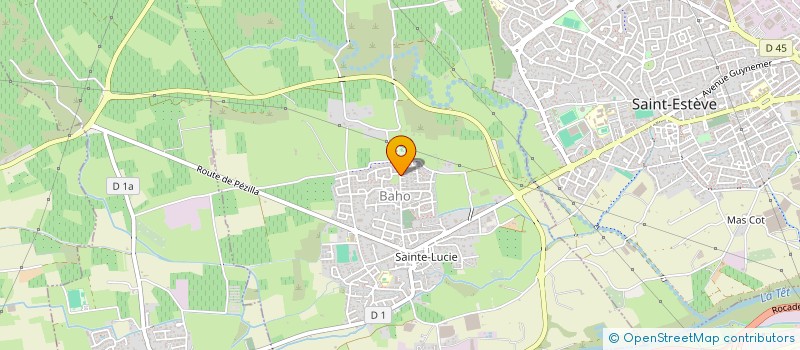 localisation de l'entreprise 898 032 875   BAHO