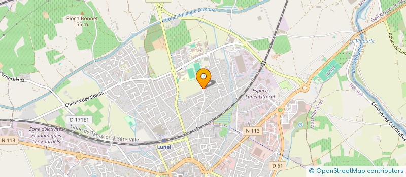 localisation de l'entreprise 898 039 417   LUNEL