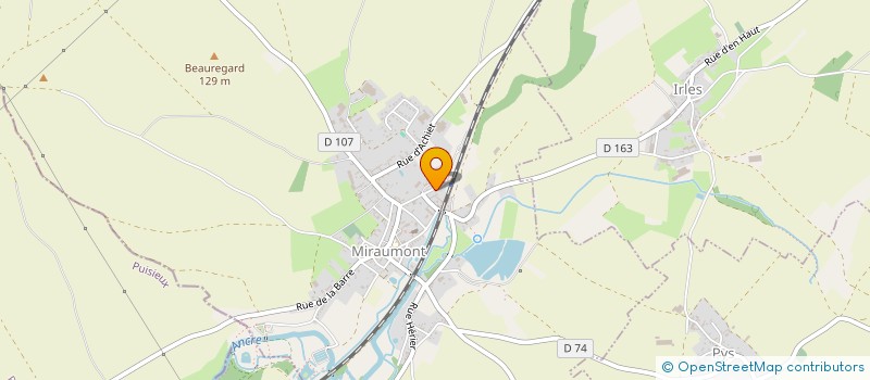 localisation de l'entreprise 898 048 483   MIRAUMONT