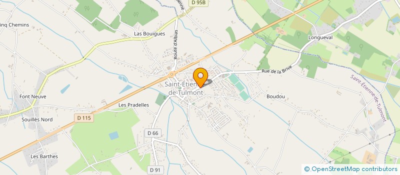 localisation de l'entreprise 898 054 085   SAINT-ETIENNE-DE-TULMONT