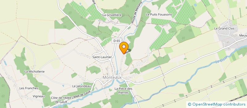 localisation de l'entreprise 898 081 112   MONTEAUX