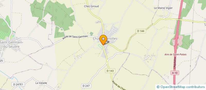 localisation de l'entreprise 898 083 860   CHAMPAGNOLLES