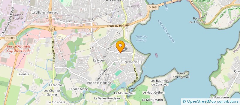 localisation de l'entreprise 898 088 208   LA RICHARDAIS