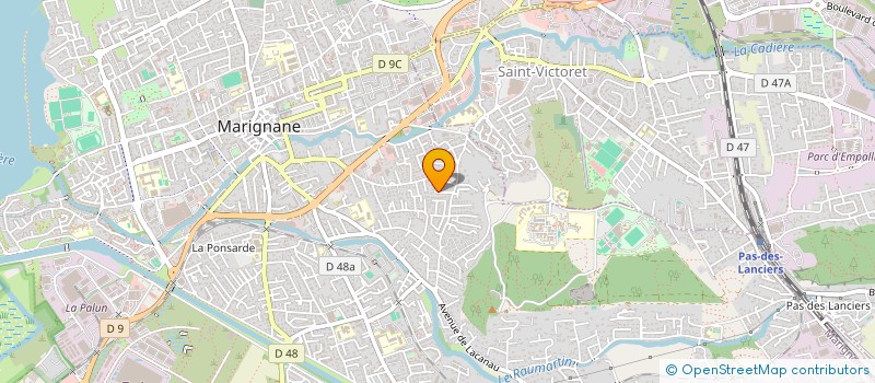 localisation de l'entreprise 898 096 680 à MARIGNANE