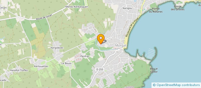 localisation de l'entreprise 898 102 504   CROZON