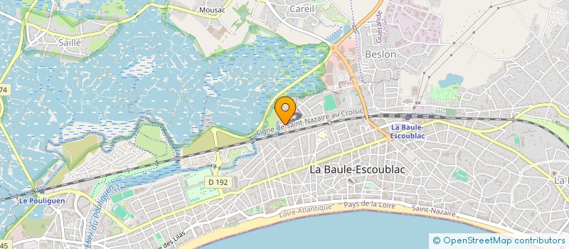 localisation de l'entreprise 898 109 897   LA BAULE-ESCOUBLAC