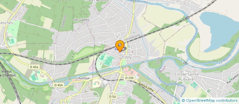 localisation de l'entreprise 898 114 368 à ESBLY