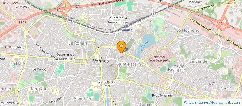 localisation de l'entreprise 898 122 148   VANNES