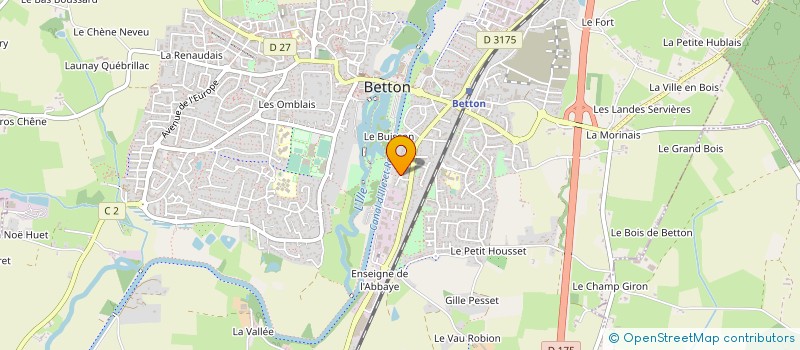 localisation de l'entreprise 898 133 988   BETTON