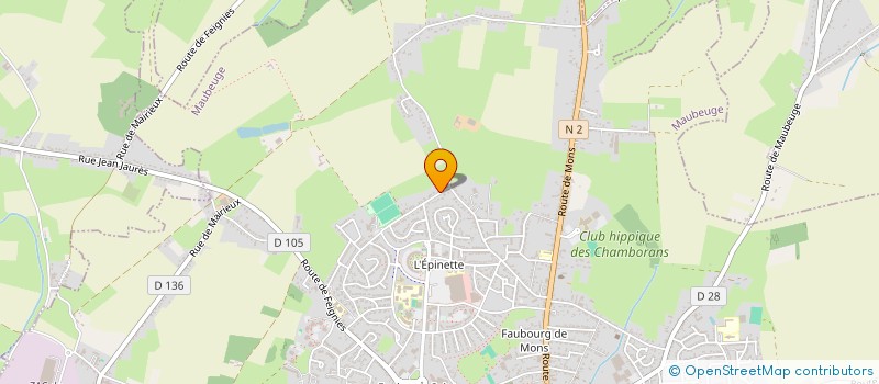 localisation de l'entreprise 898 142 195   MAUBEUGE