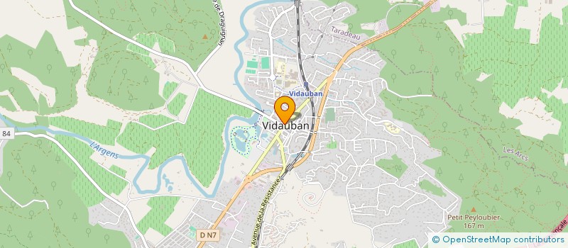 localisation de l'entreprise 898 154 711   VIDAUBAN