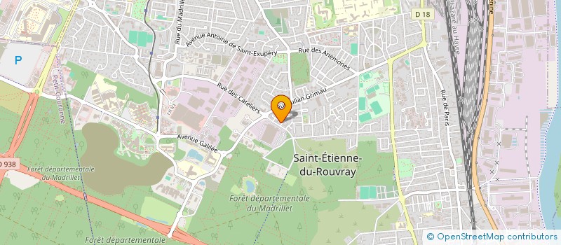 localisation de l'entreprise 898 155 122   SAINT-ETIENNE-DU-ROUVRAY