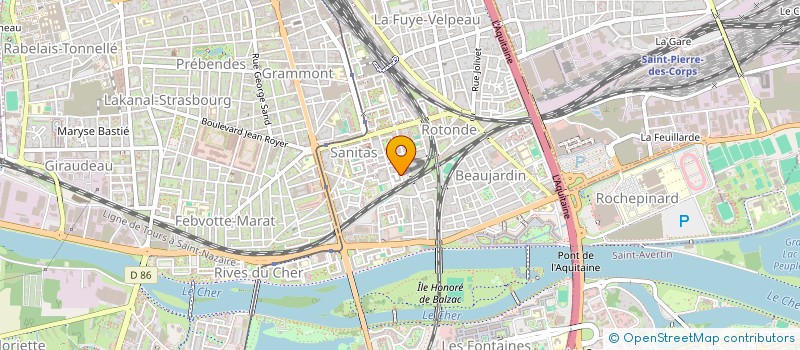 localisation de l'entreprise 898 158 035   TOURS