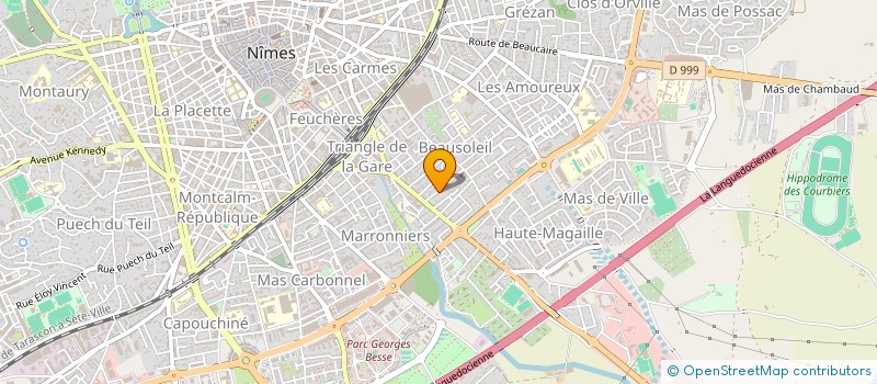 localisation de l'entreprise 898 158 597   RODILHAN