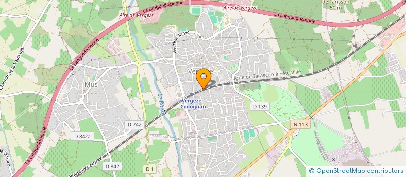 localisation de l'entreprise 898 160 908   VERGEZE