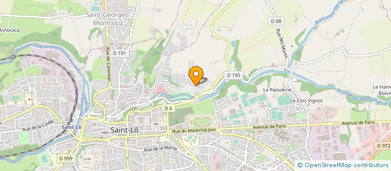 localisation de l'entreprise 898 161 187   SAINT-LO