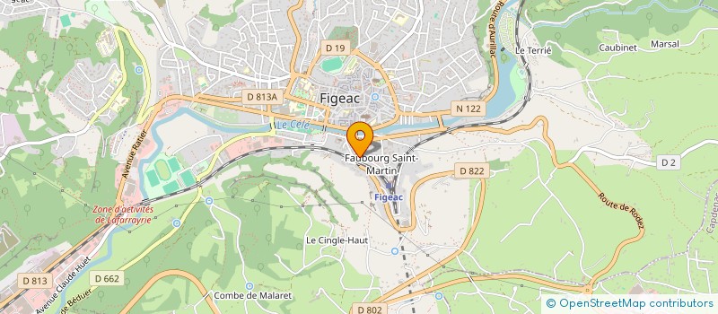 localisation de l'entreprise 898 174 438   FIGEAC