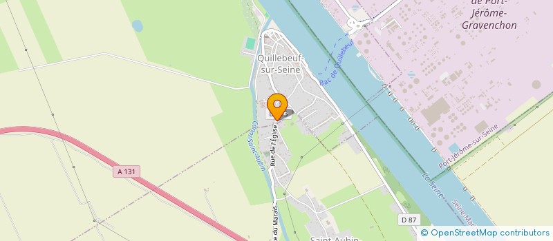 localisation de l'entreprise 898 178 306   QUILLEBEUF-SUR-SEINE