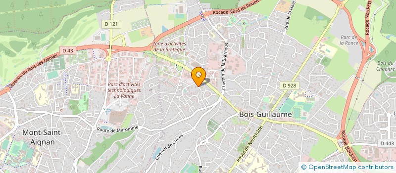 localisation de l'entreprise 898 178 983  à BOIS-GUILLAUME