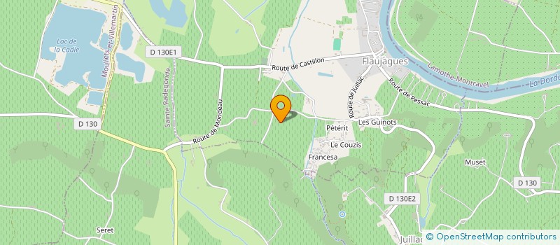 localisation de l'entreprise 898 184 866   MOULIETS-ET-VILLEMARTIN