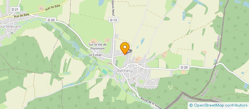 localisation de l'entreprise 898 184 908   ROUGEMONT-LE-CHATEAU