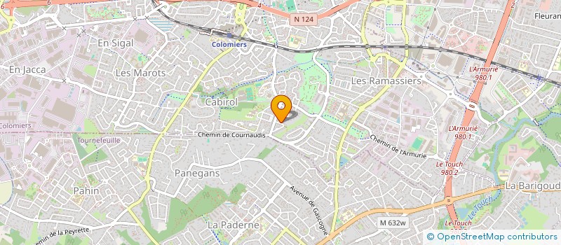 localisation de l'entreprise 898 185 202 à COLOMIERS