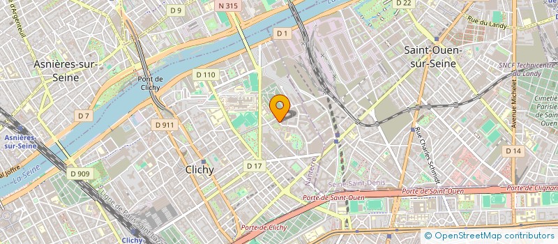 localisation de l'entreprise 898 224 795 à CLICHY