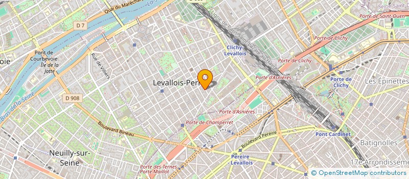 localisation de l'entreprise 898 225 297 à LEVALLOIS-PERRET