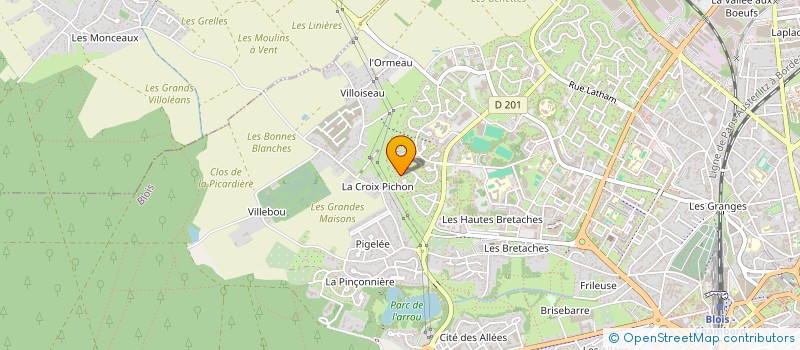 localisation de l'entreprise 898 227 111   BLOIS