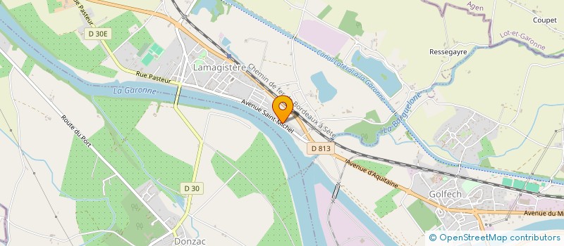 localisation de l'entreprise 898 239 991   LAMAGISTERE