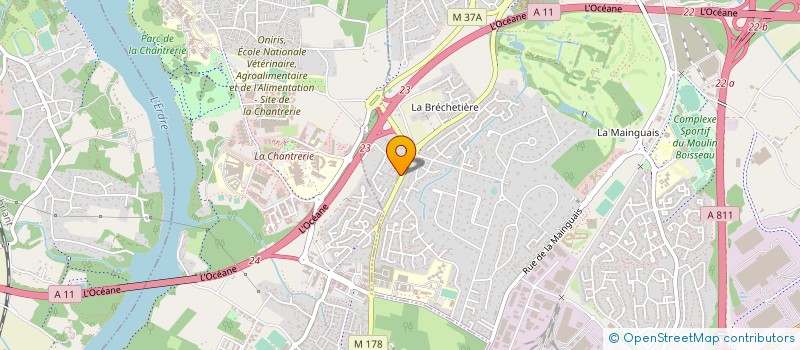 localisation de l'entreprise 898 240 544 à CARQUEFOU