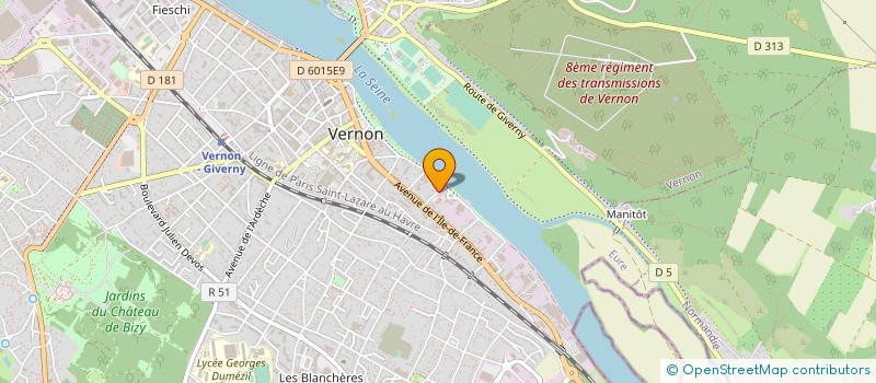 localisation de l'entreprise 898 247 416   VERNON